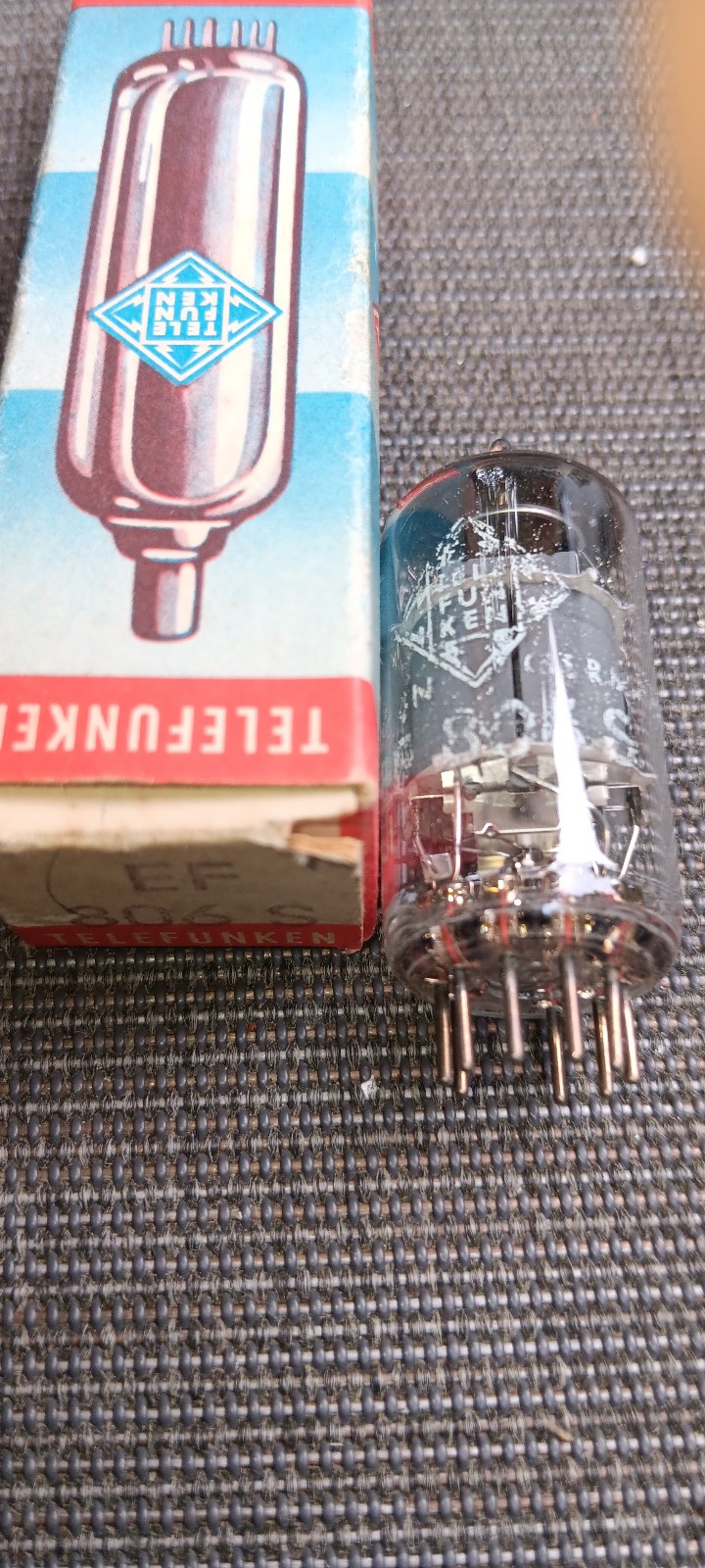 For U67 NOS Telefunken EF806s best EF86 6267 original mit Raute more on s
