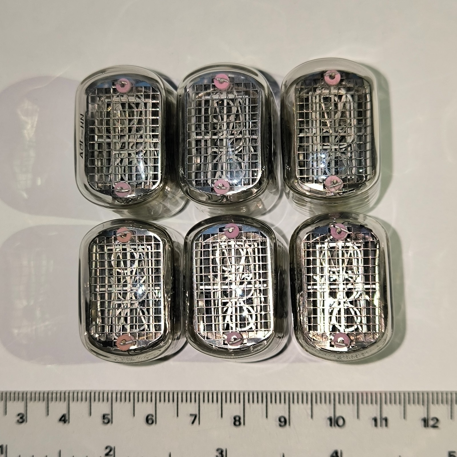 6 pcs. IN-15 IN-15A indicator lamps, vintage SYMBOL ,quality stamp.Tested!