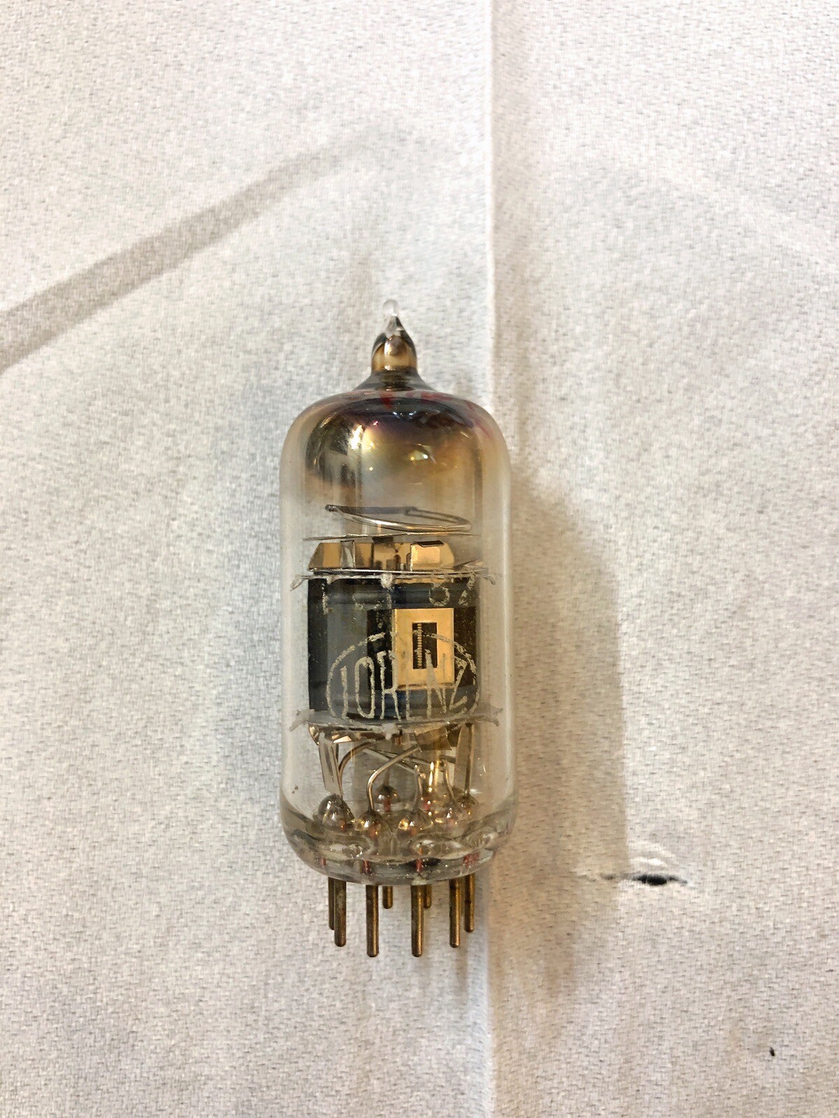 Lorenz ECF82 6U8 6GH8 Triple Mica D Getter Test Low