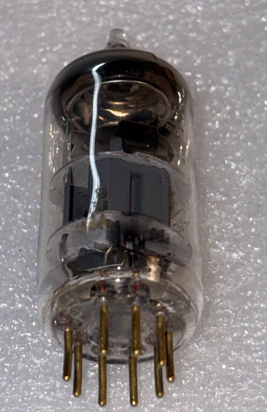 Philips 6922 Vacuum Tube Holland Gold Pin Amplitrex Tested NOS Worn Label