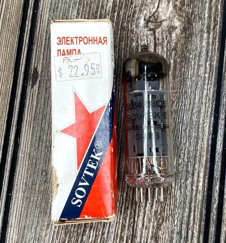 Sovtek NEW 6BQ5/EL84 Tube Russia – Guitar Amp Amplifier NEW