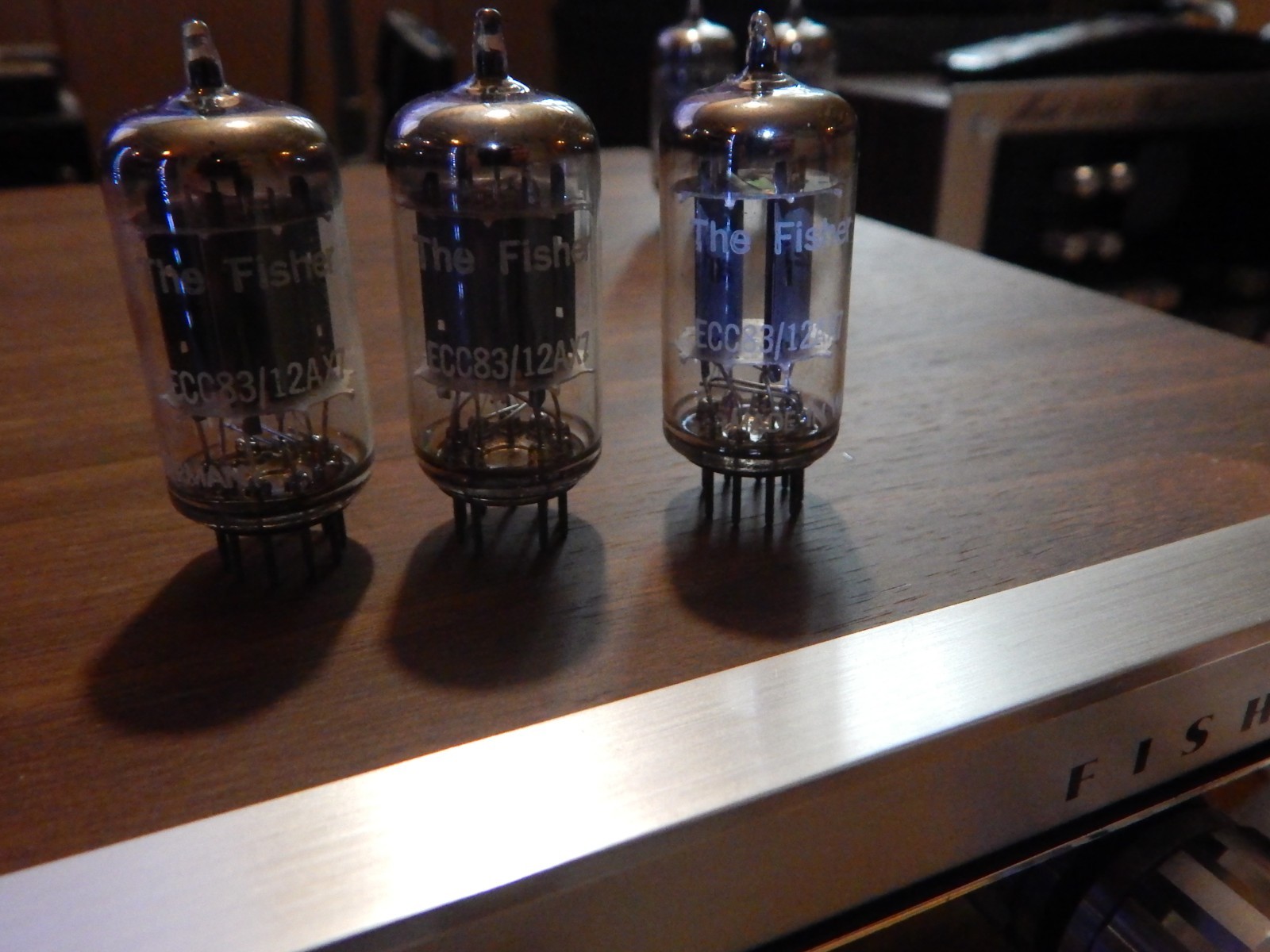 3- The Fisher/Telefunken 12AX7 Tubes