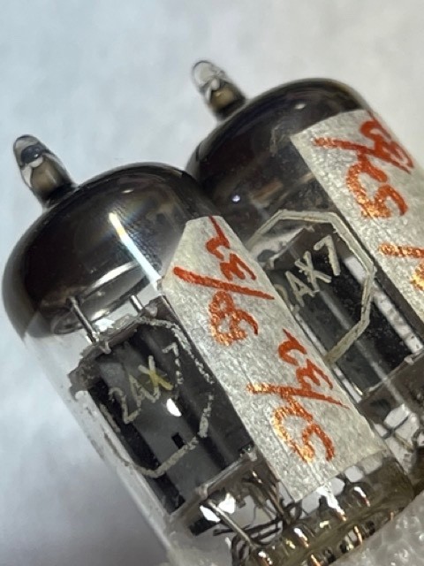 🤩 Pair (2) Philips Miniwatt ECC83 12AX7 B339 CV4004 M8137 Vintage Tubes/Valves
