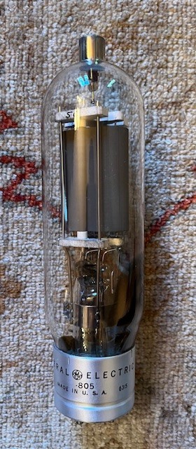 GE 805 Amplifier Tube Amp Triode Tube Strong R25-58