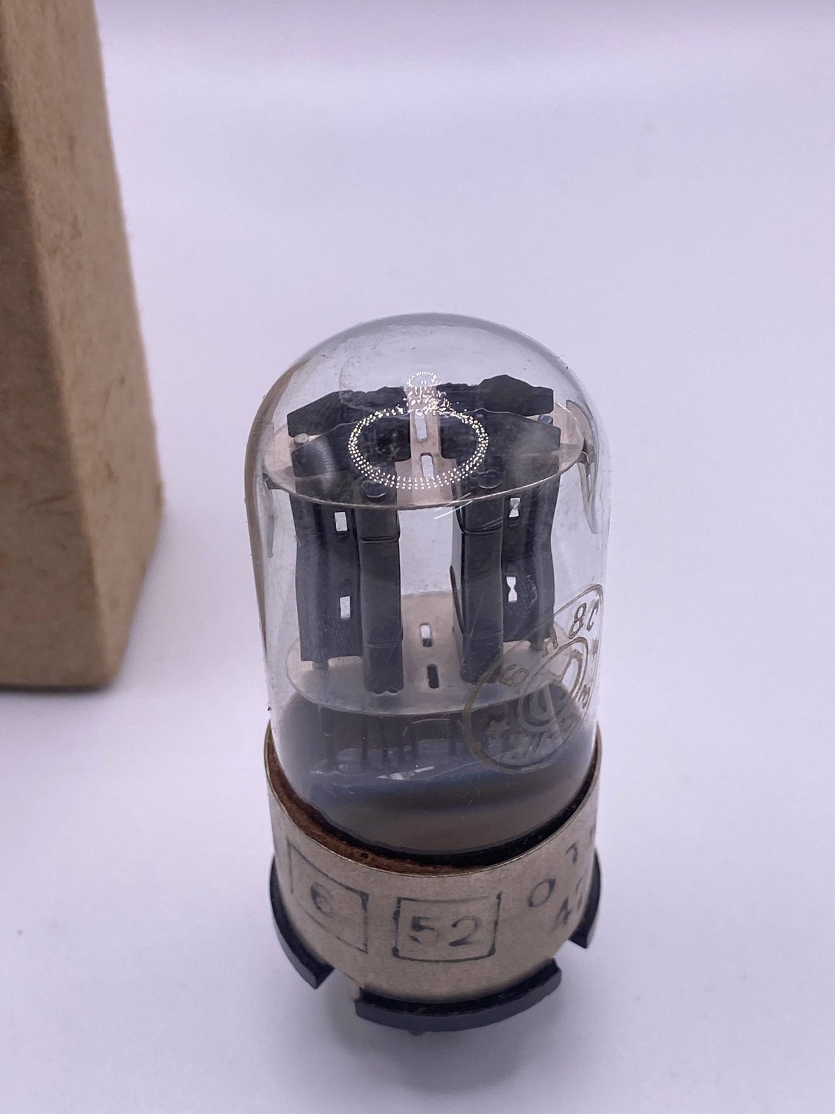 NEW TUBE 6N8S (6Н8С) = 6SN7 = ECC32 = 1578 Metal Base