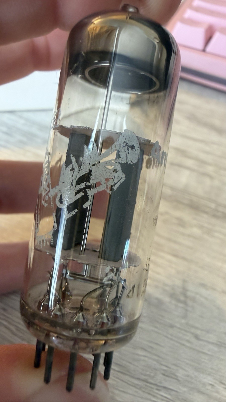AMPEREX 7062 E180CC BUGLE BOY Treble Clef Heerlan Holland