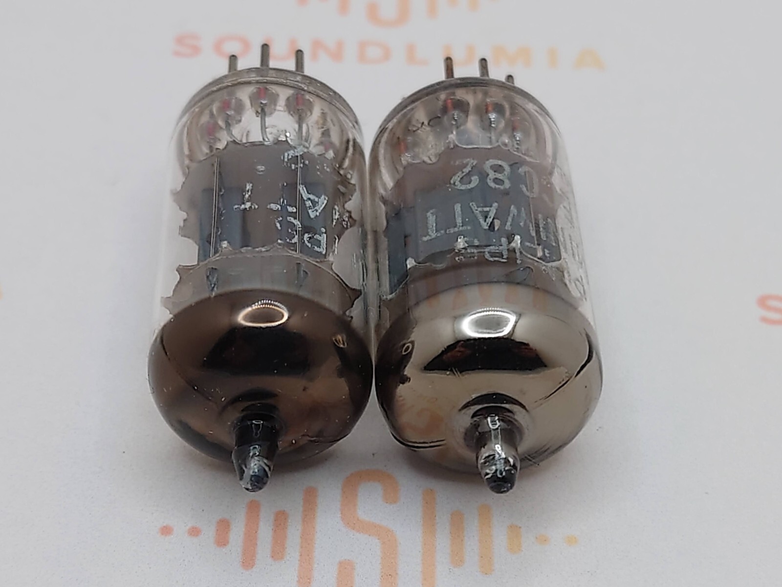 Philips Miniwatt ECC82 12AU7 Matched Pair – Heerlen ’65/’66 – Near NOS