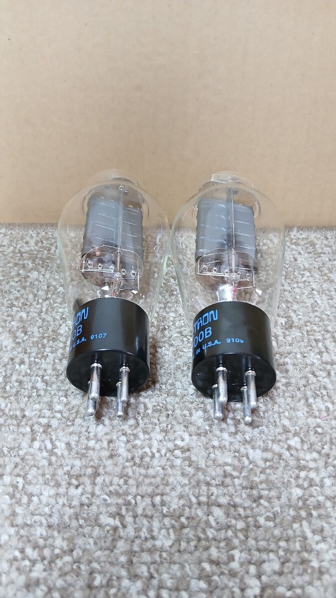 CETRON 300B Vacuum Tube Pair Working Tested JP