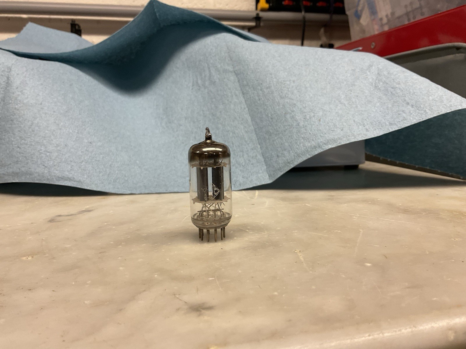 Telefunken 12ax7 Rib Plate Tube Balanced