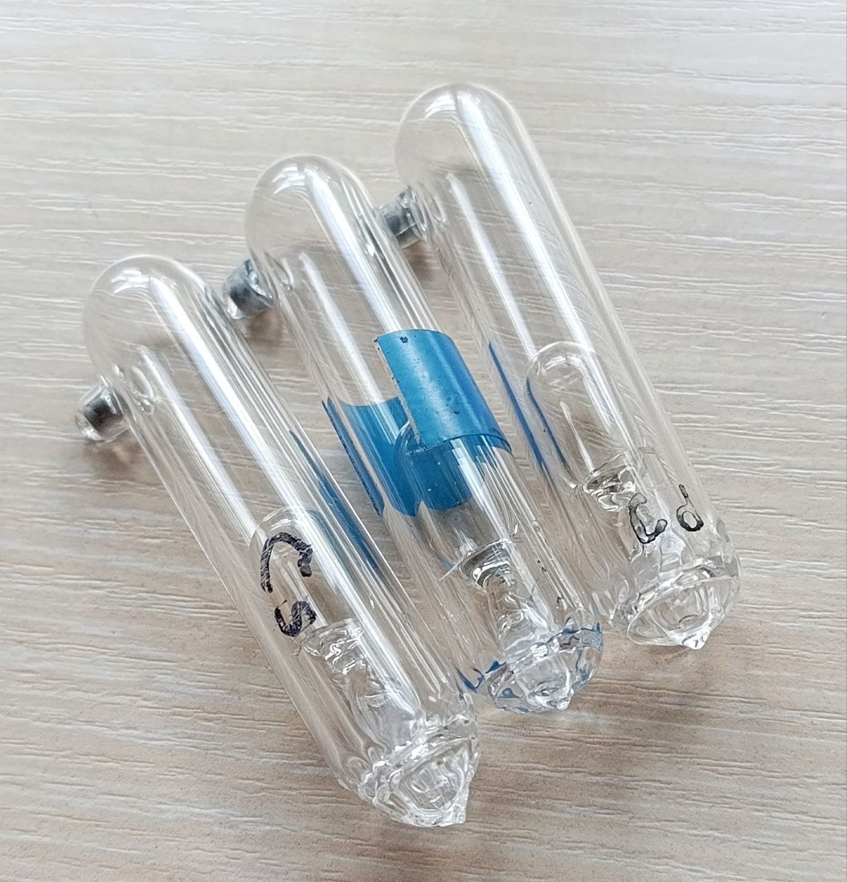 1 pcs Vintage RARE Spectral lamp high-frequency gas-discharge USSR tube LV2 LV-2
