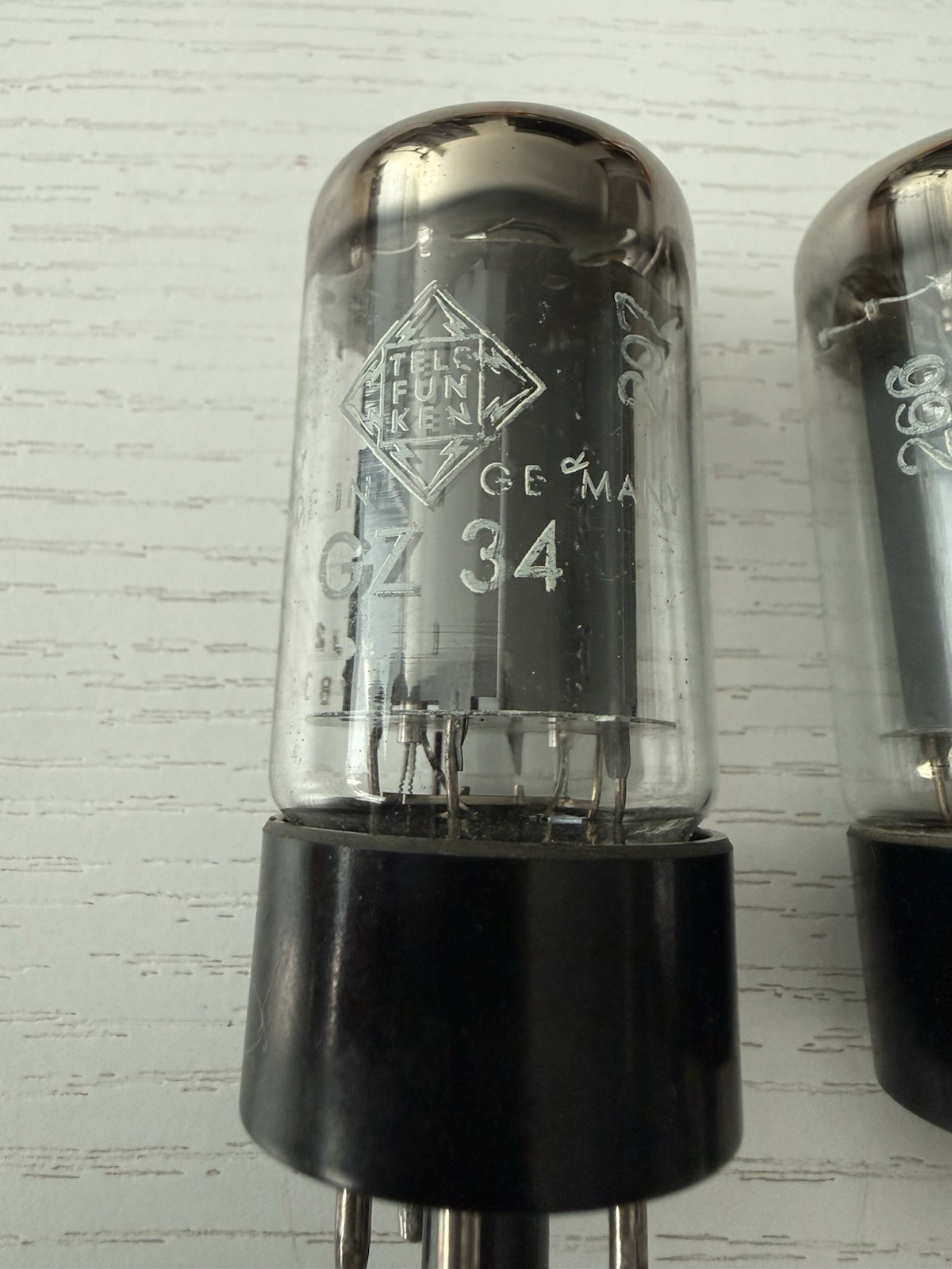 GZ34 tube 5AR4 Telefunken Matched Pair