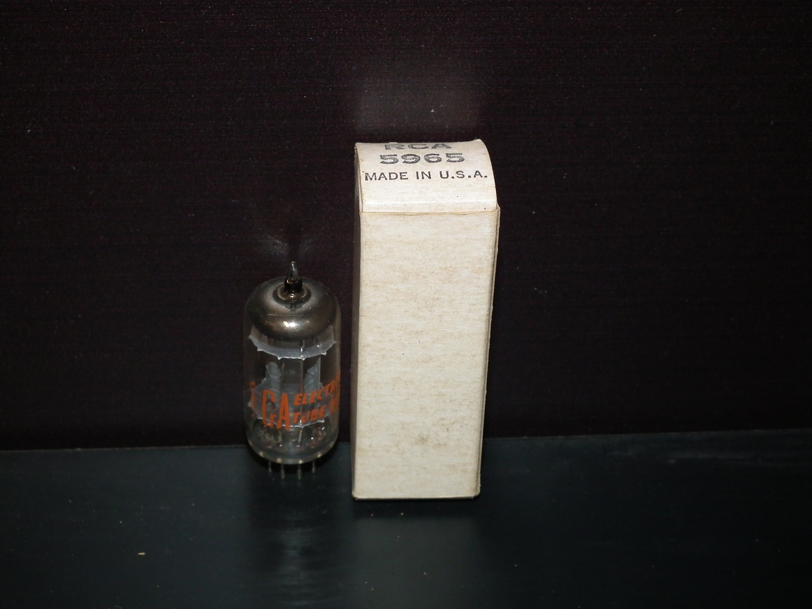 5965 RCA E180CC 7062 NOS NIB Original White Box made in USA