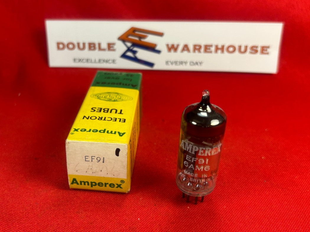 Vintage Amperex EF91 / 6AM6 Electron Vacuum Tube #1
