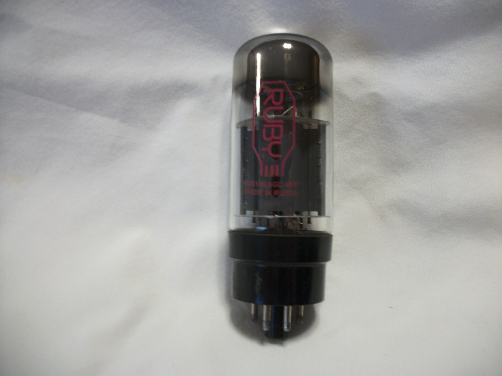 Ruby 5881 / 6l6GC WXT Vacuum Tube made in Russia