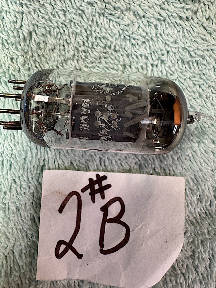 1 NOS 12AX7 Vacuum Tube ECC83 McIntosh 240 Fisher 500 Scott preamplifier tube 2B