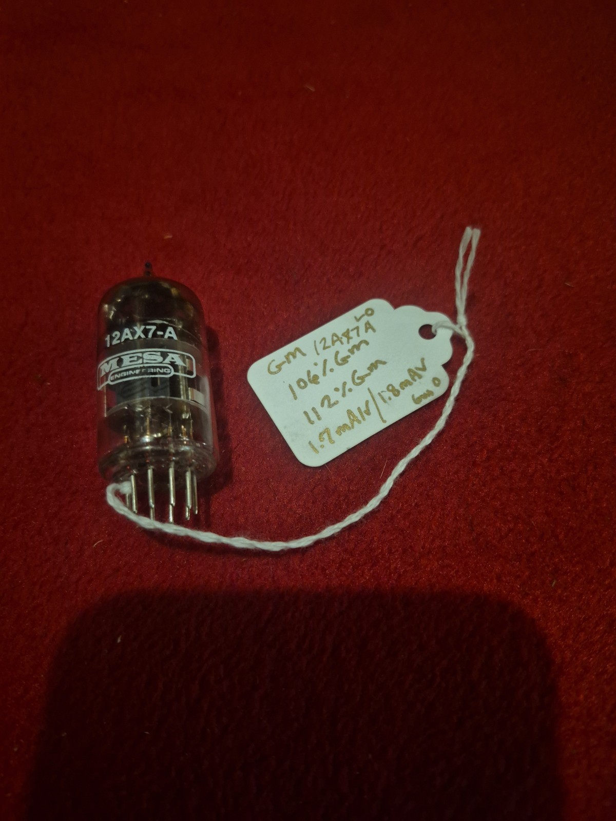 Mesa 12AX7-A ECC83 Guitar Amp Preamp Tube Strong NOS-Level Test Low Noise
