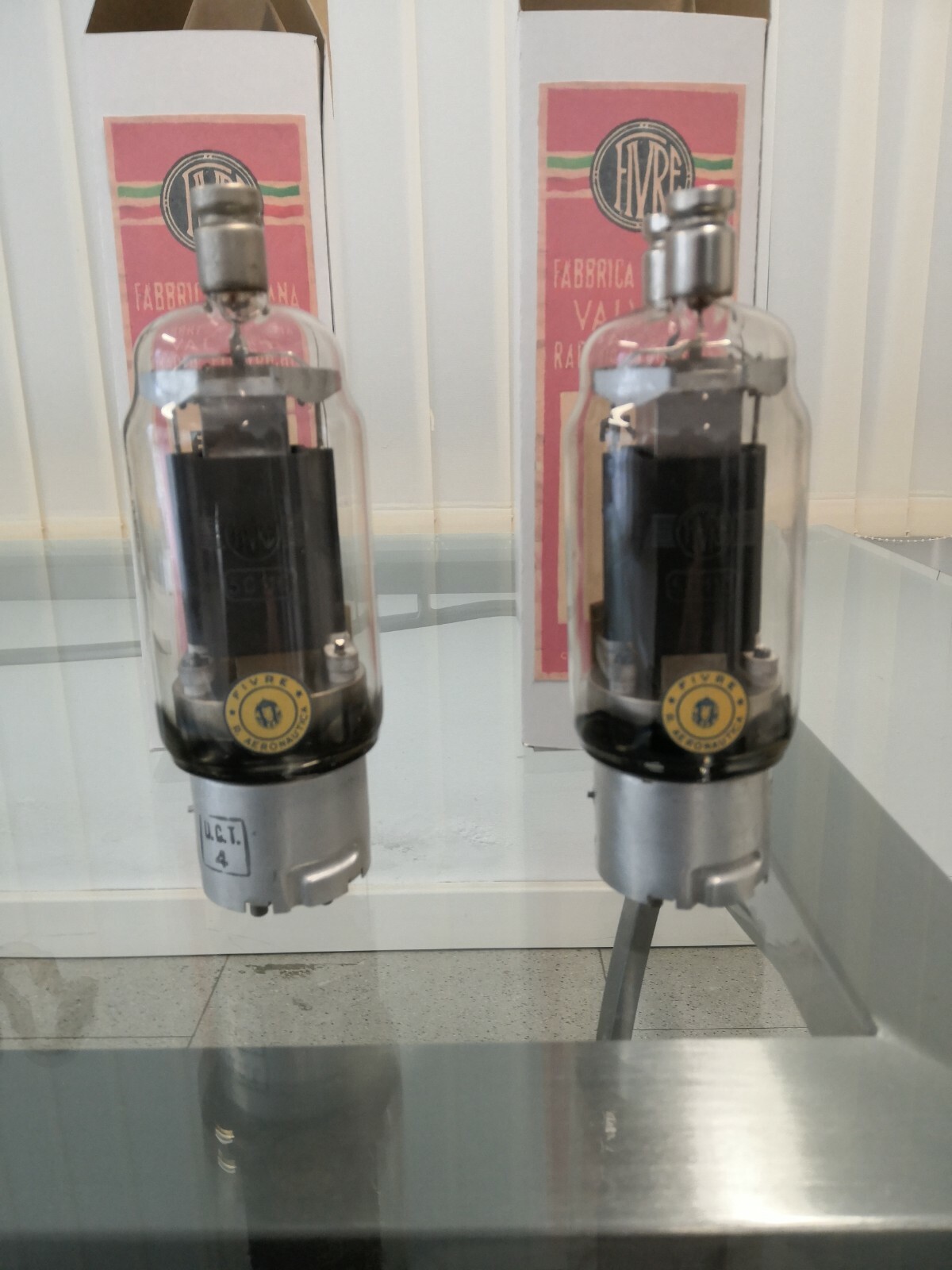 vacuum tube 2 valvole 5C110 finali audio di potenza fivre