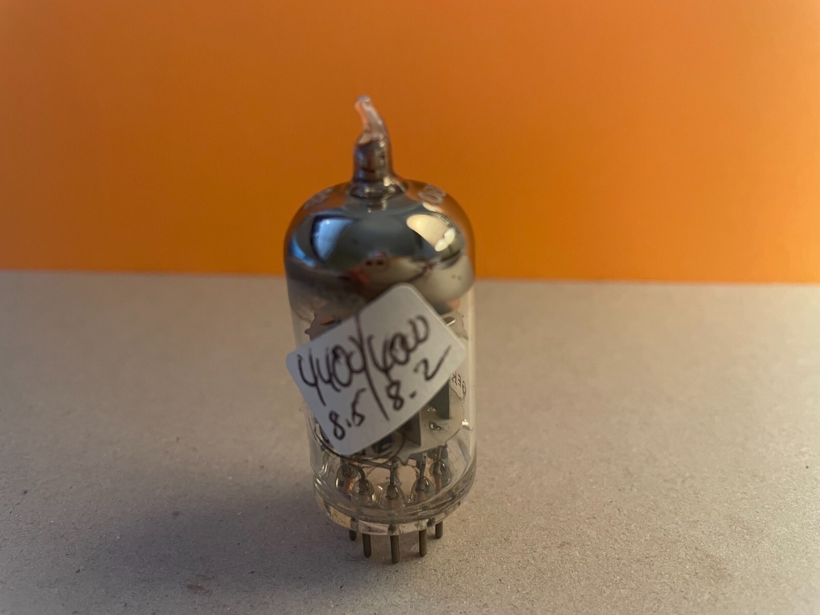 Vintage Lorenz 6AQ8 3 Mica Vacuum Tube