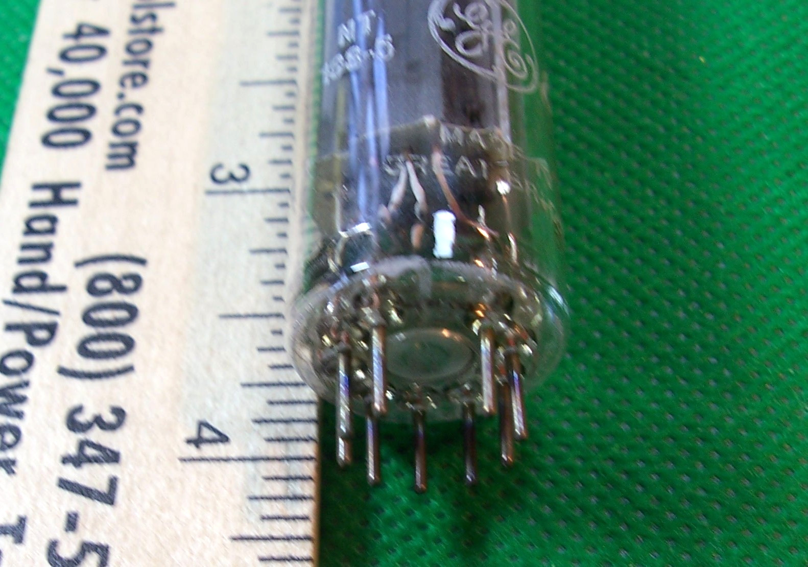 NOS NIB GE 6BM8 / ECL82 Vacuum Tubes UK Great Britain