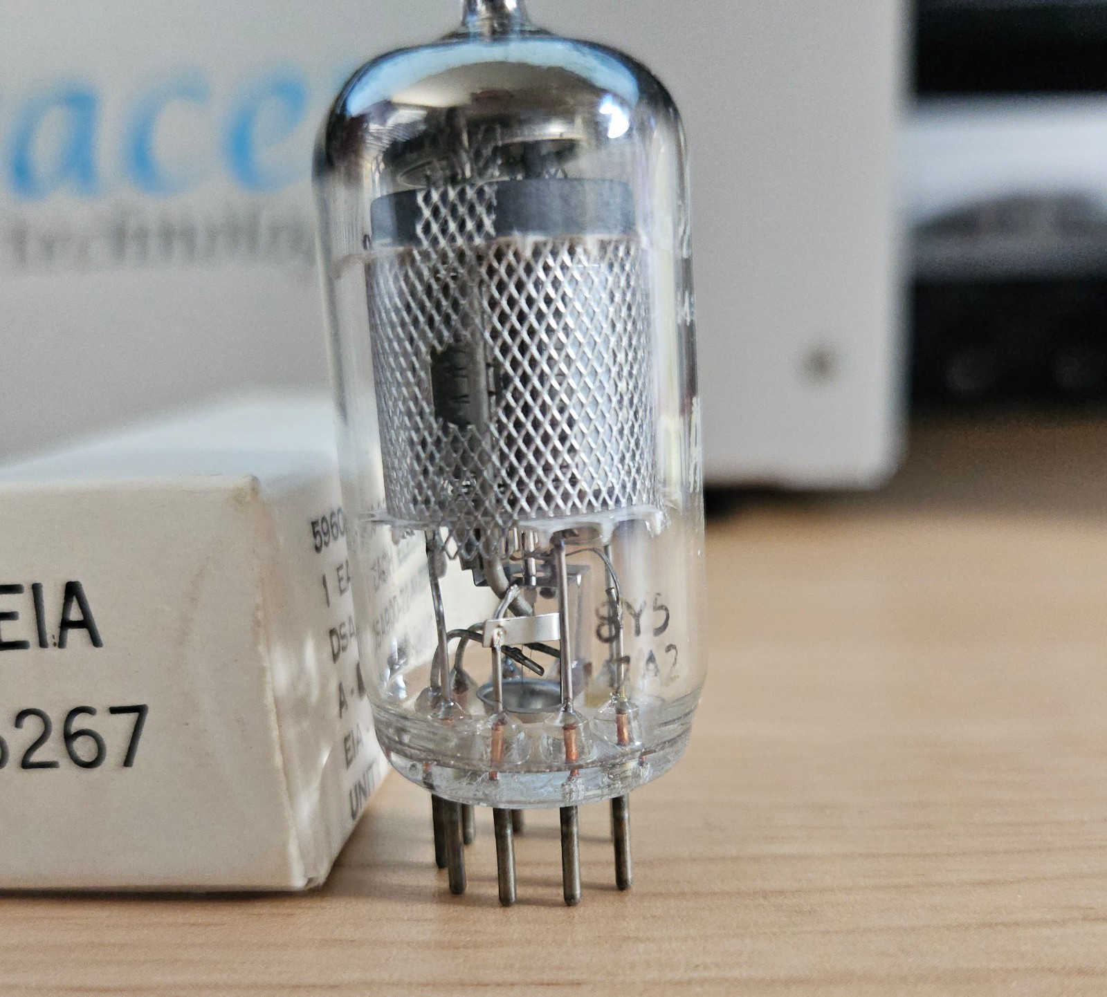 EF86 6267 PHILIPS AMPEREX HI-FI AUDIO TUBE NOS L7A2 (1967) *eTracer #12B27