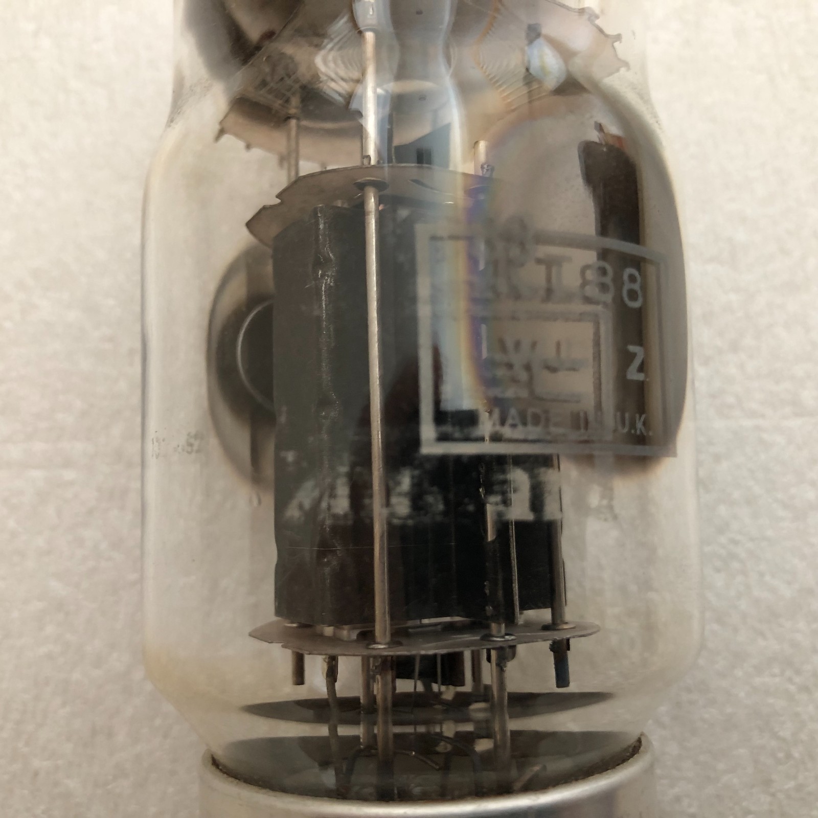 2 X Mullard Genalex KT 88 Vacuum Tube ( TEST )
