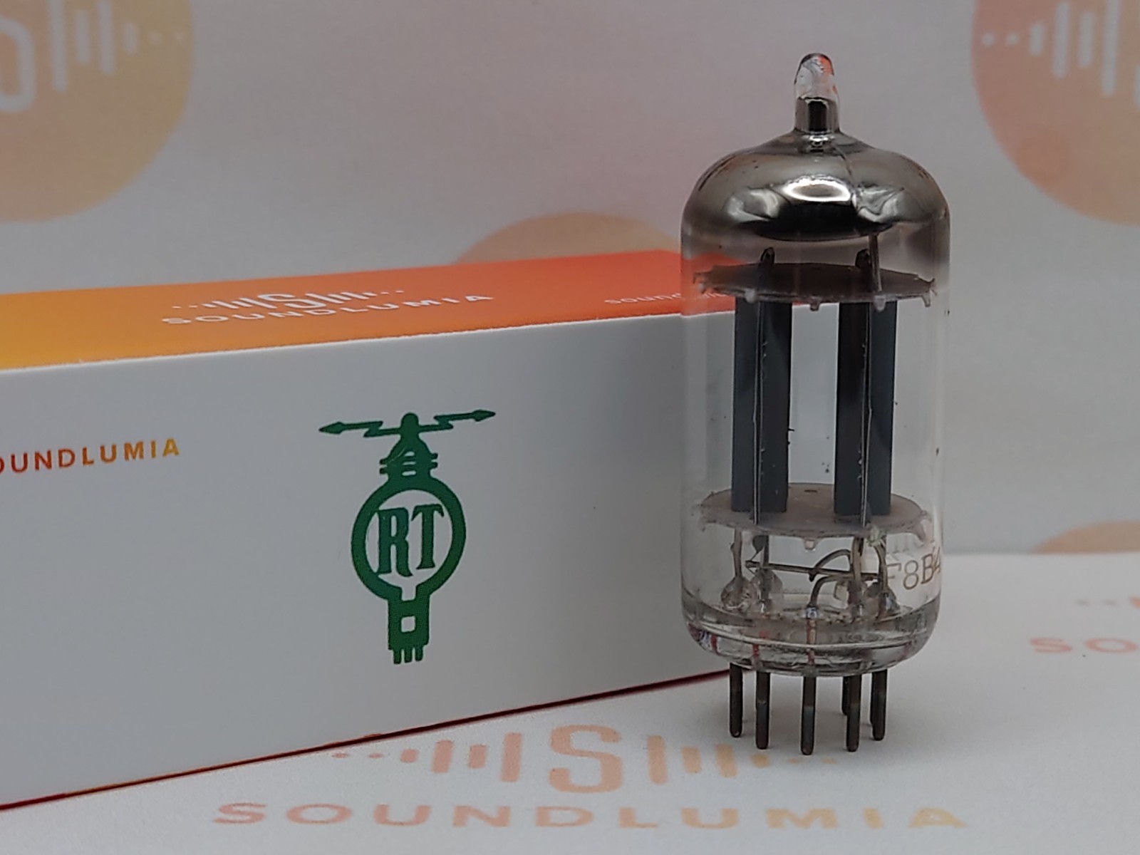 1x La Radiotechnique ECC83 Long Plates O-getter – Suresnes 1968 – Near NOS