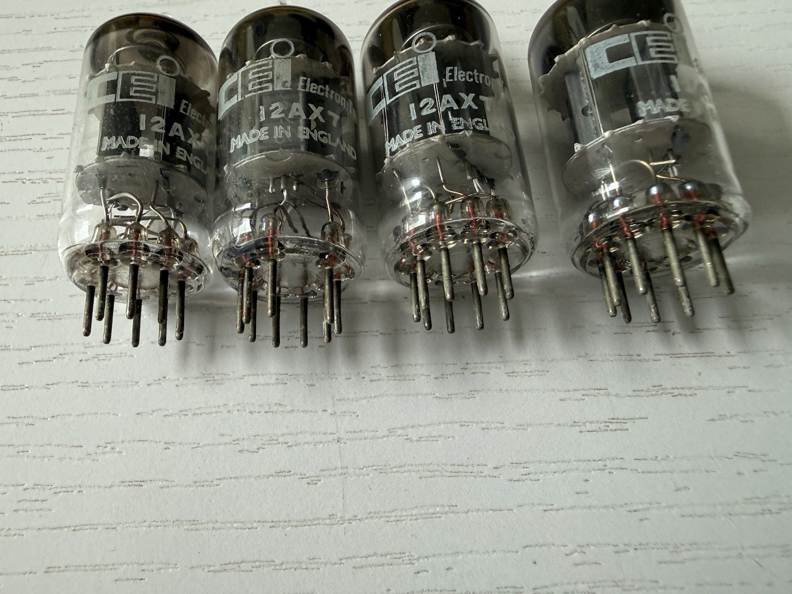 ECC83 CEi Matched Quad Tubes