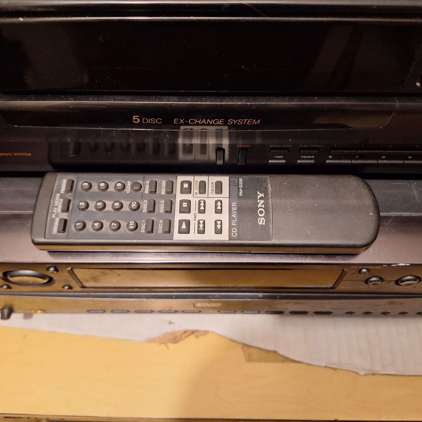 PARTS!! READ!! Sony VCR DVD Combo | RCA DVD Changer | Sony CD Changer w/ Remote