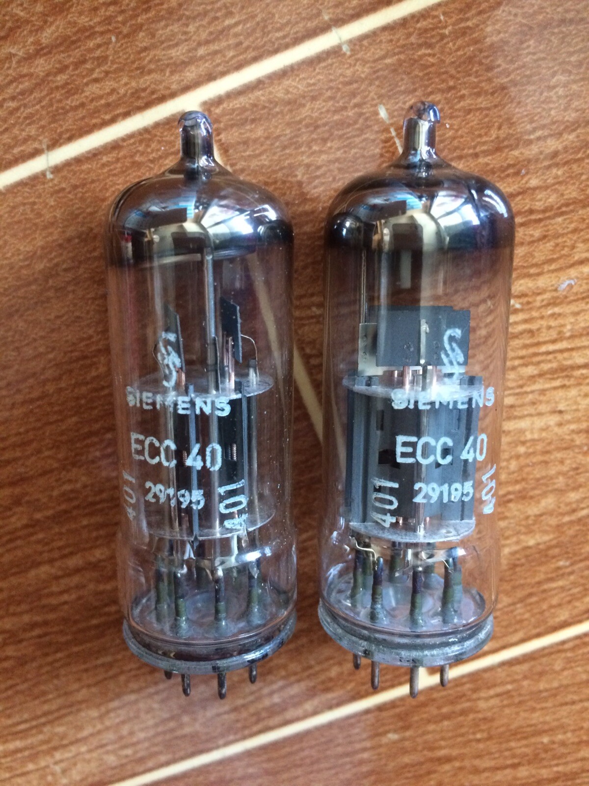 Siemens ECC40/CV3884 Matched Pairs, New Old Stock, New in Box. Stunning Tubes