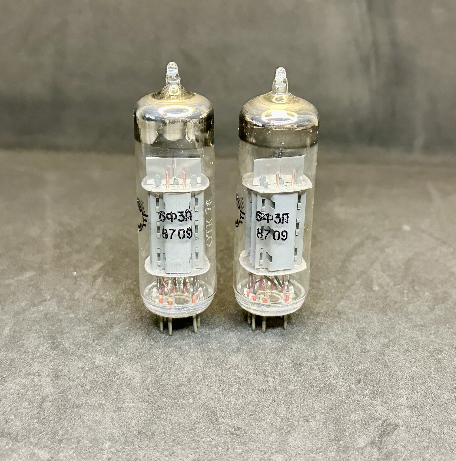 2 PCS 6F3P (6BM8, ECL82) NEW TRIODE – PENTODE VACUUM TUBE TESTED SVETLANA 92’s