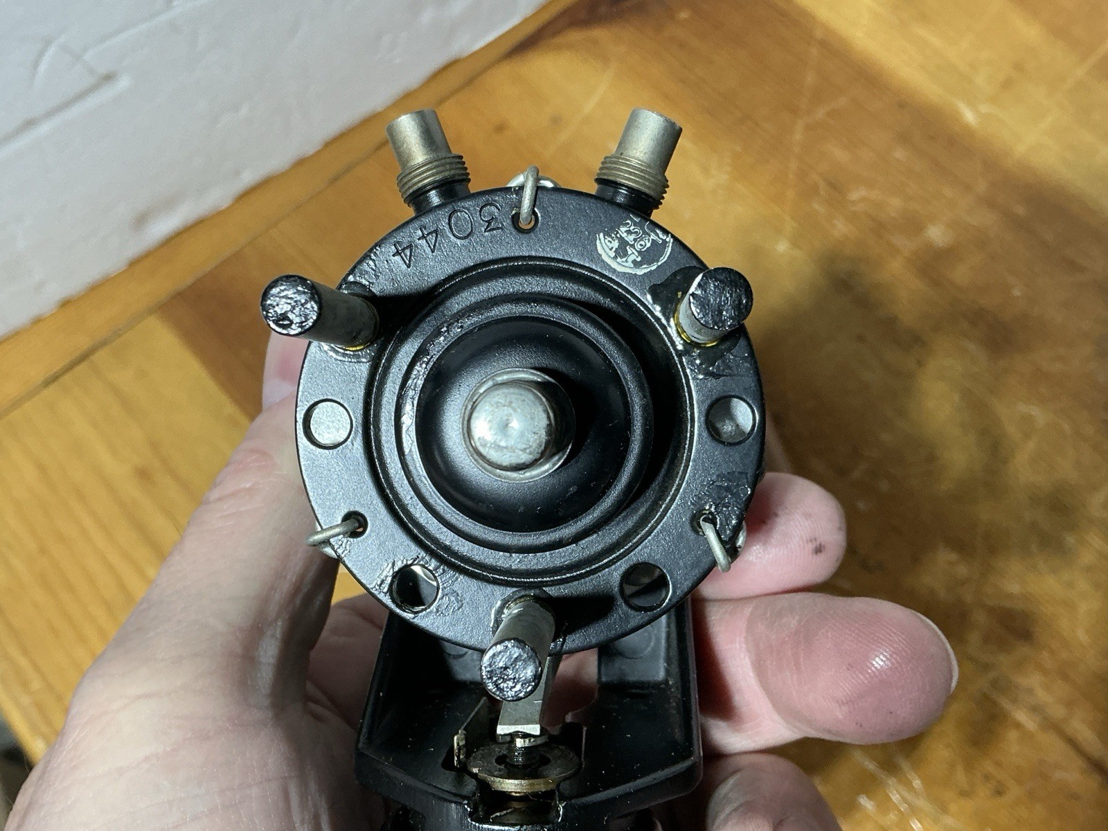 REFLEX KLYSTRON VACUUM TUBE JAN-CS-2K41 SPERRY Model 12 Tuner Military Radar