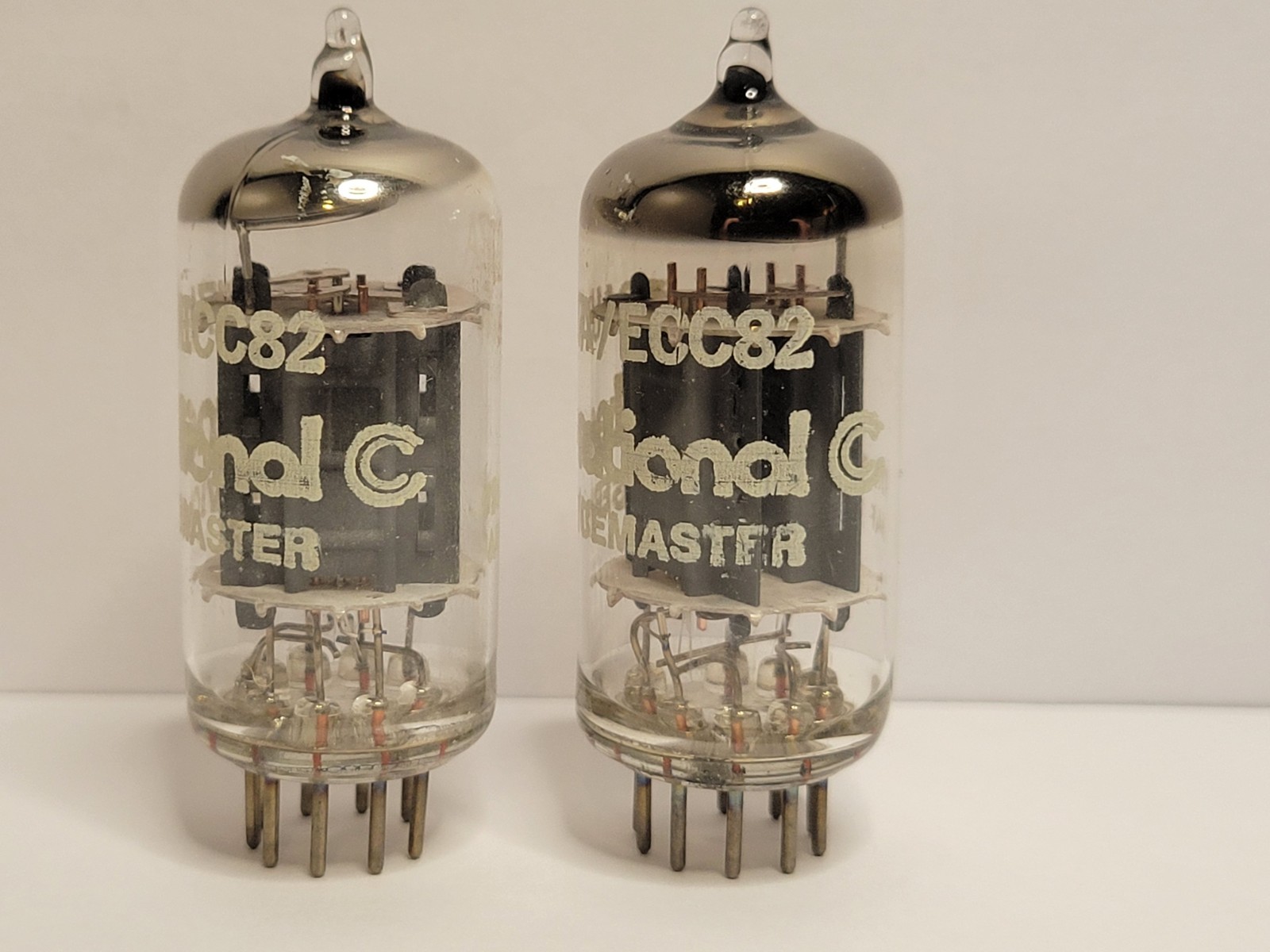 Matsushita 12au7a Low Noise (PAIR) NOS Test Very Strong Etracer