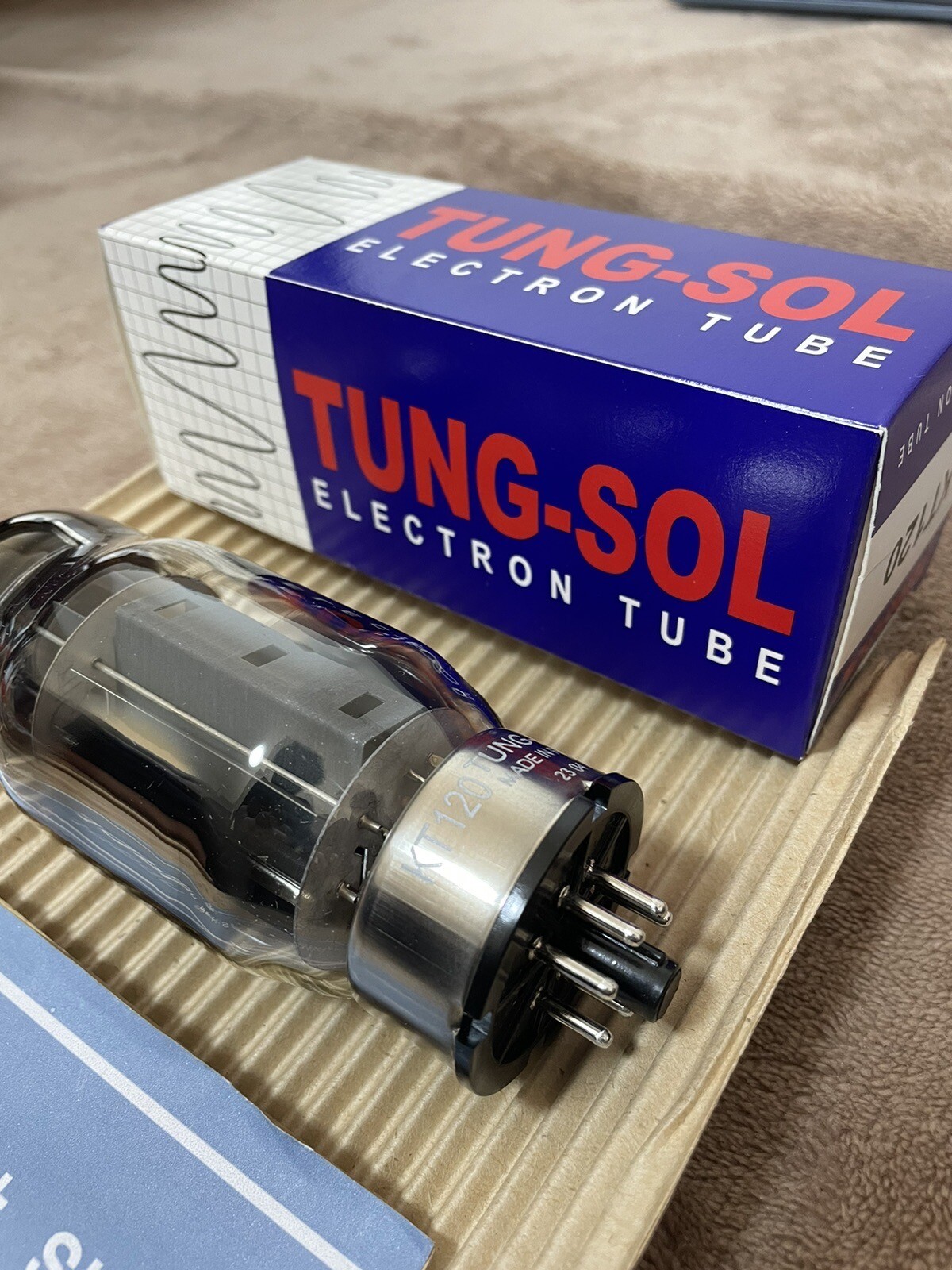Tung Sol KT120 vacume tubes KT120/MQ TTSKT120/MQ Matched Quad Brand New in Box