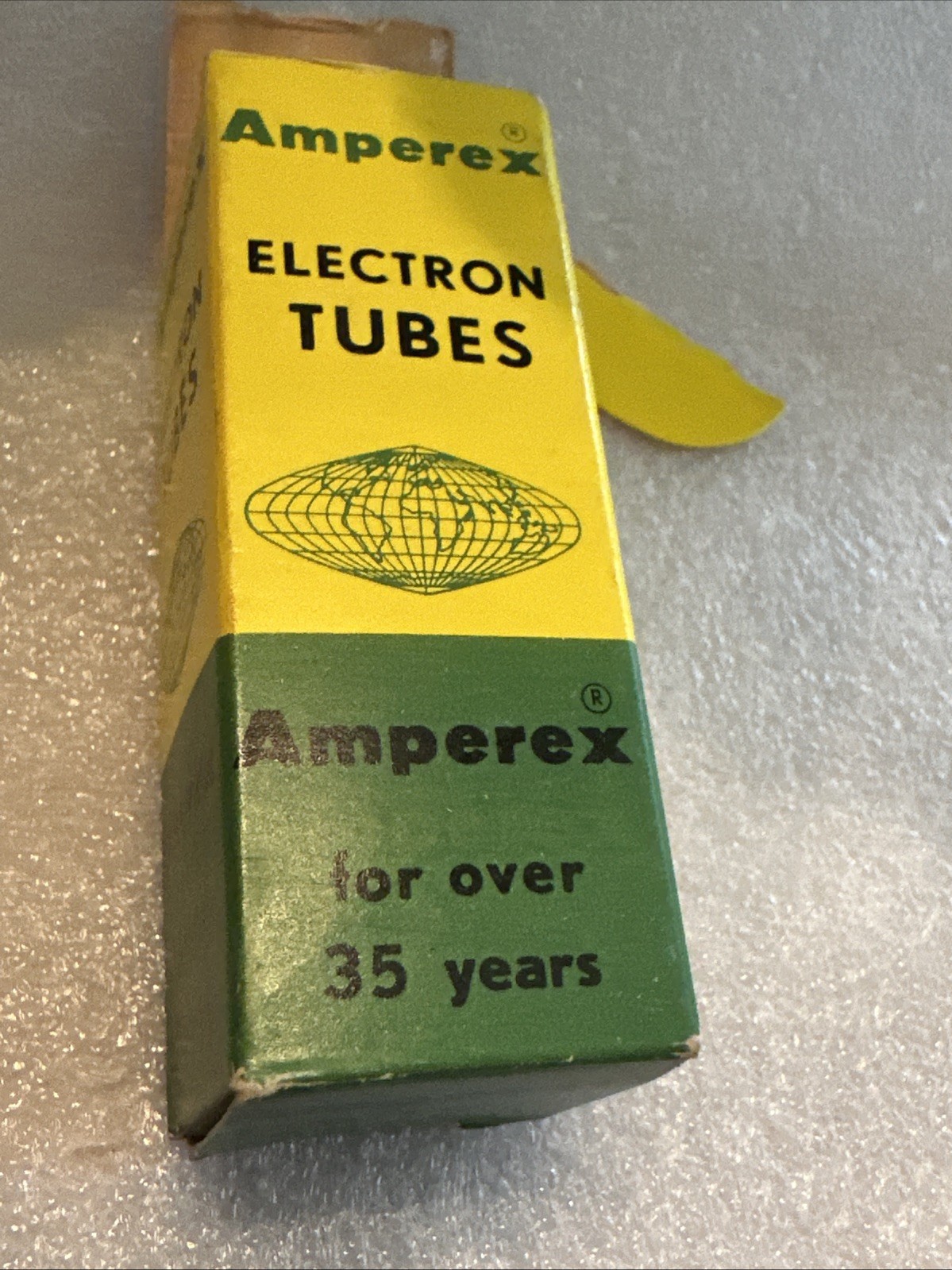 Vintage Amperex PQ 7119 E182CC Vacuum Tube | Made in Holland Heerlen Δ5 8B 1968