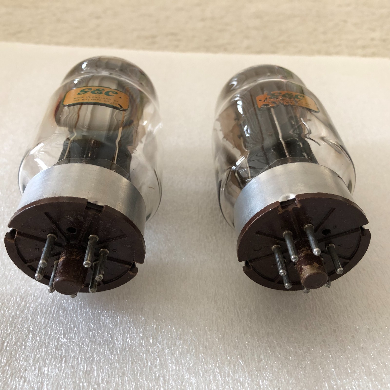 2 X GEC UK KT 88 Vacuum Tube TEST G2U