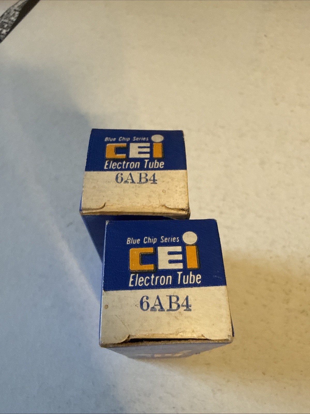 Lot Of 5: CEI Delco DeForestron Selectron 6AB4 Vacuum Tube – NOS Tu1/19/28