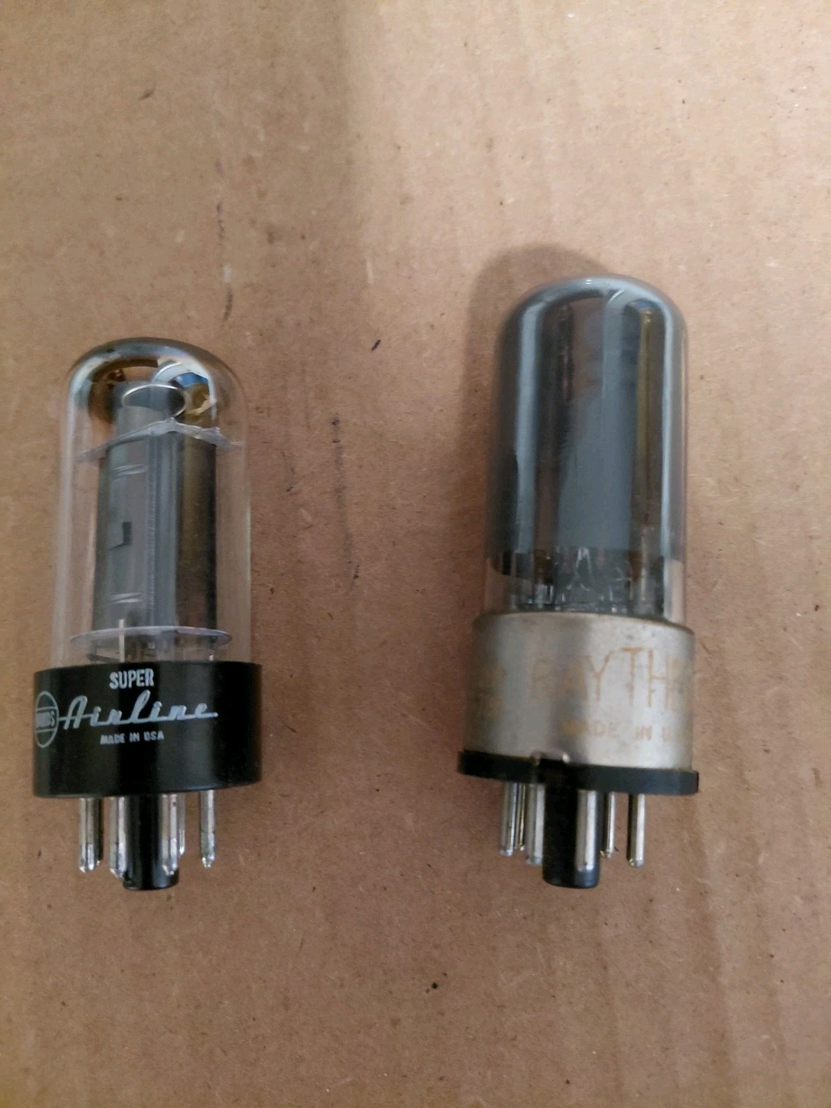 Lot of 10 6f6 Output tubes For Zenith, Philco, etc.