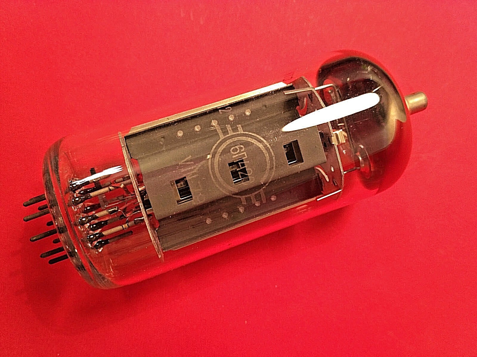 6P42S a-g EL509 6KG6 vacuum tetrode tube ussr output beam !!LONG!! SVETLANA NEW