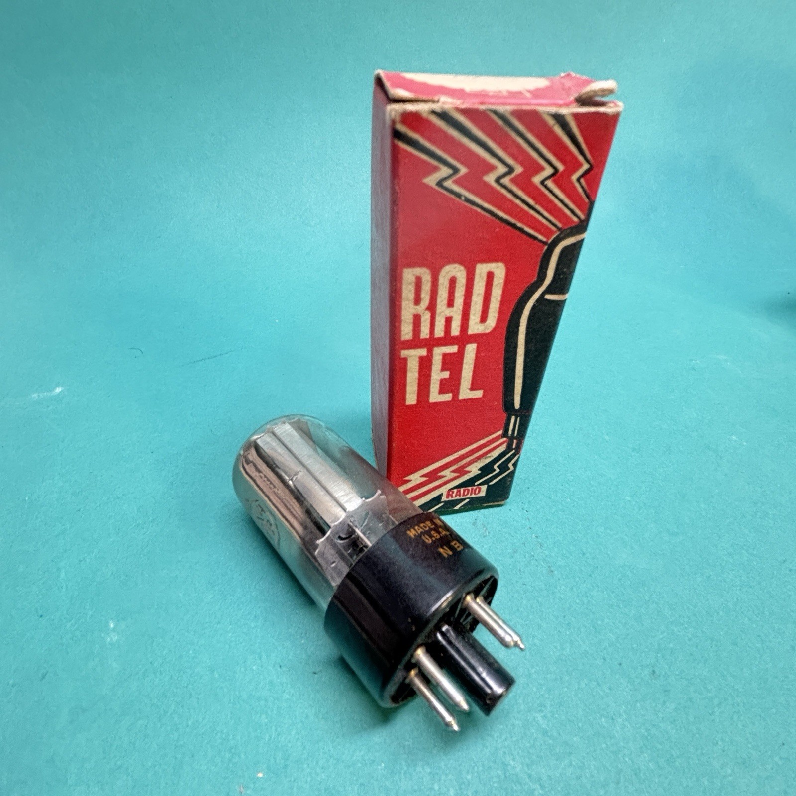 Vintage RCA Radiation Electron Tube And Parts See Descriptive NOS In Boxes