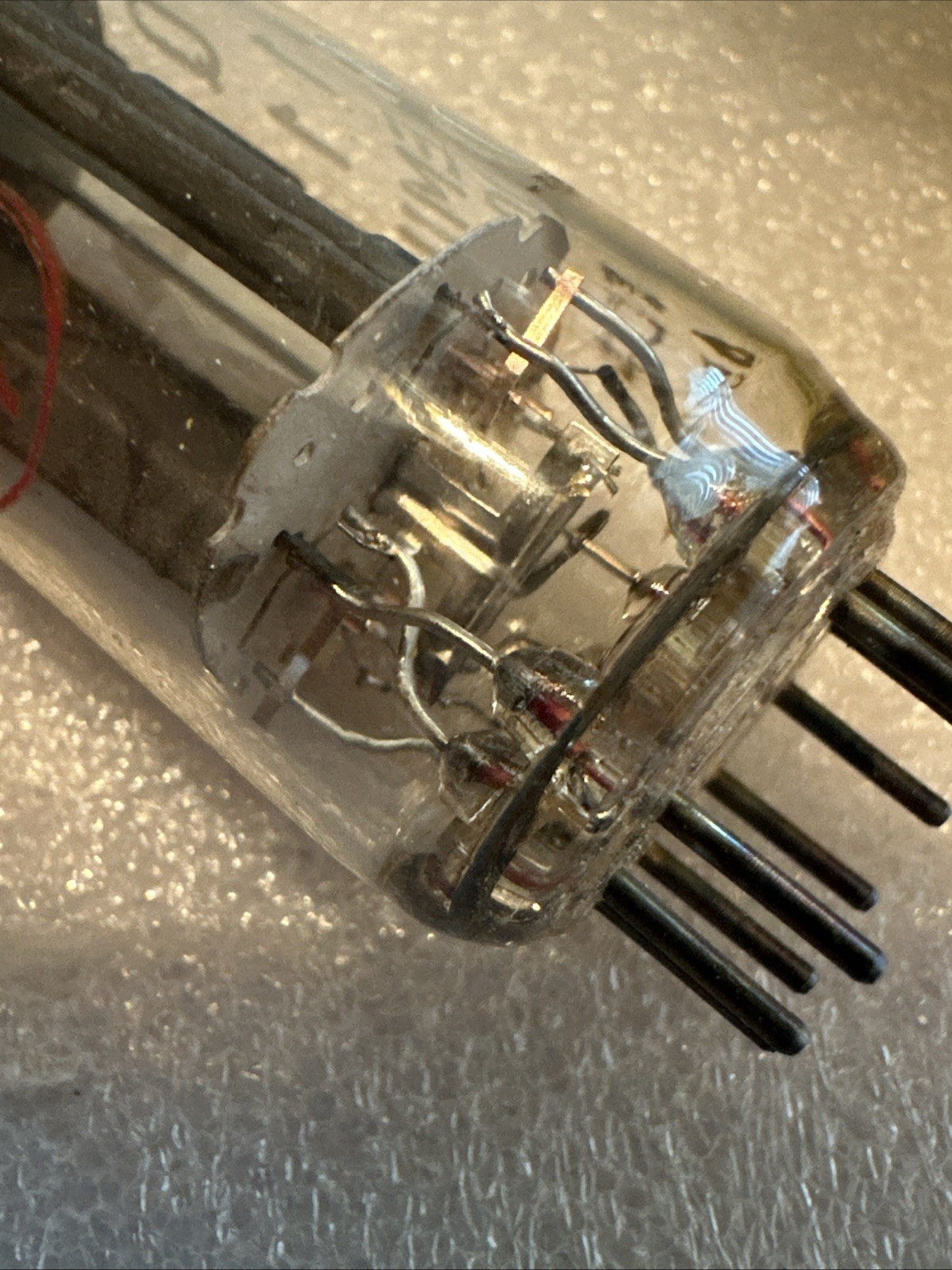Vintage Amperex PQ 7119 E182CC Vacuum Tube | Made in Holland Heerlen Δ5 8B 1968