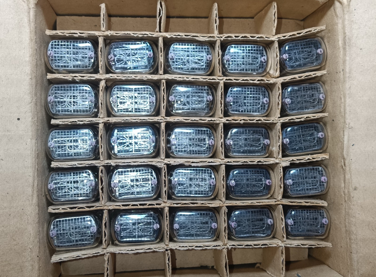 50 x IN-15A Nixie Tubes Symbol Neon Indicators Soviet USSR NEW Tested ✅