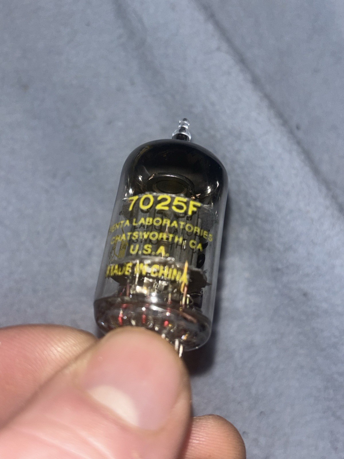 4 12AX7/7025F Penta Laboratories High Preamp Broadcast Quality RF Tubes Audio
