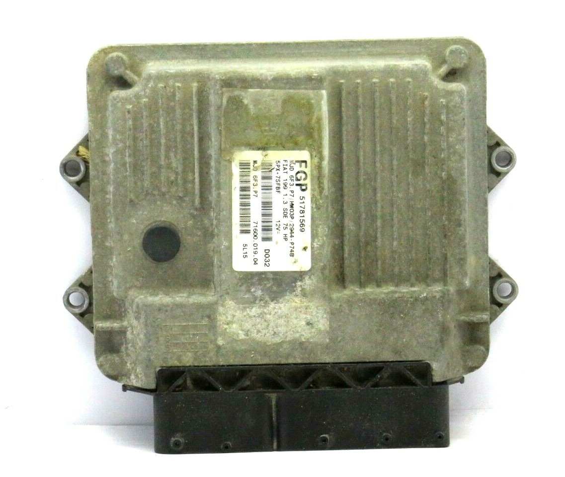 ⭐ ECU control unit FIAT GRANDE PUNTO 51781569 MJD6F3.P7 MJD 6F3.P7 ⭐