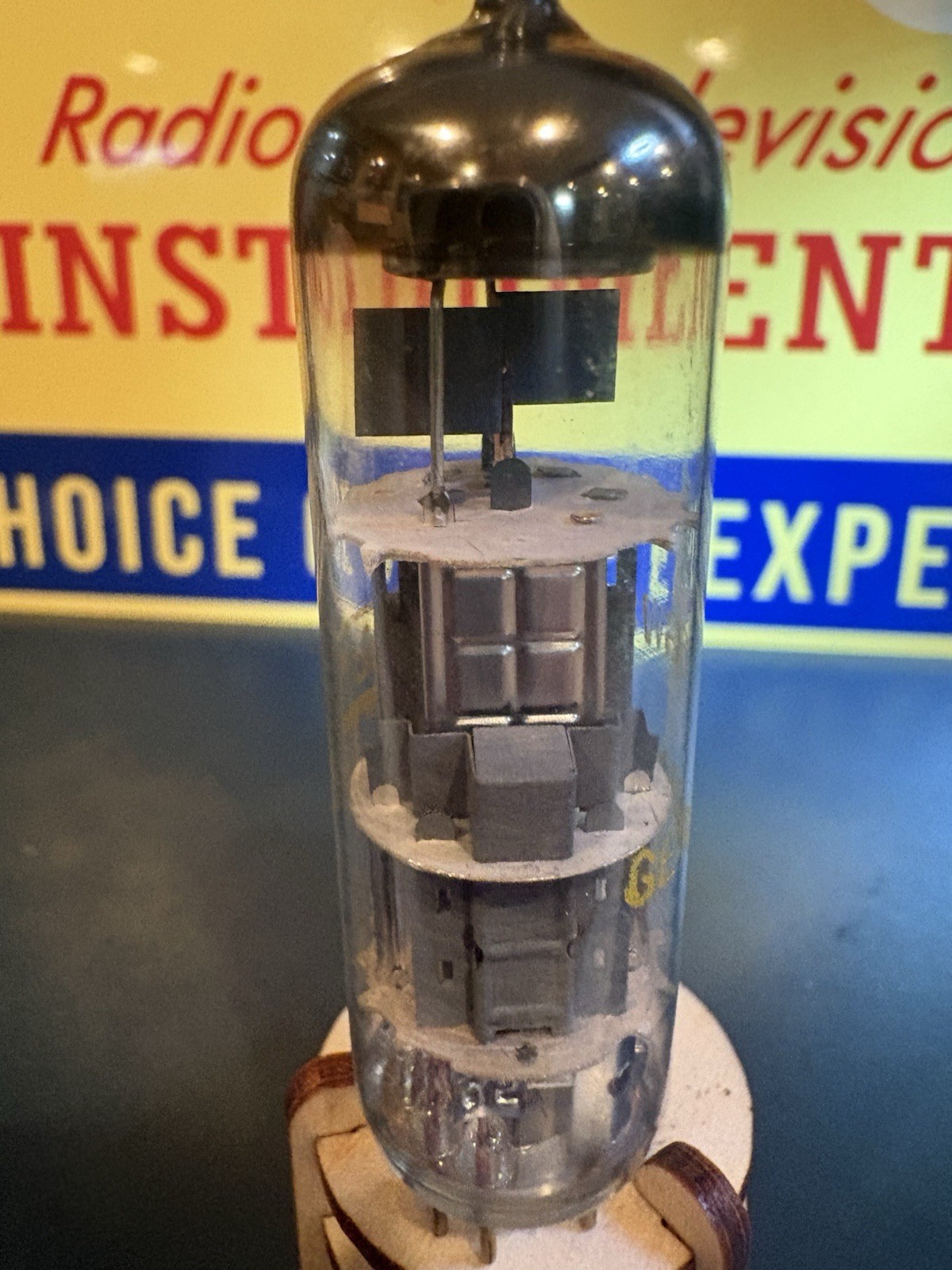 Realistic Germany 6GW8 ECL86 Gold Pin Grey Plate Vacuum Tube 539C Tested NOS 🎧