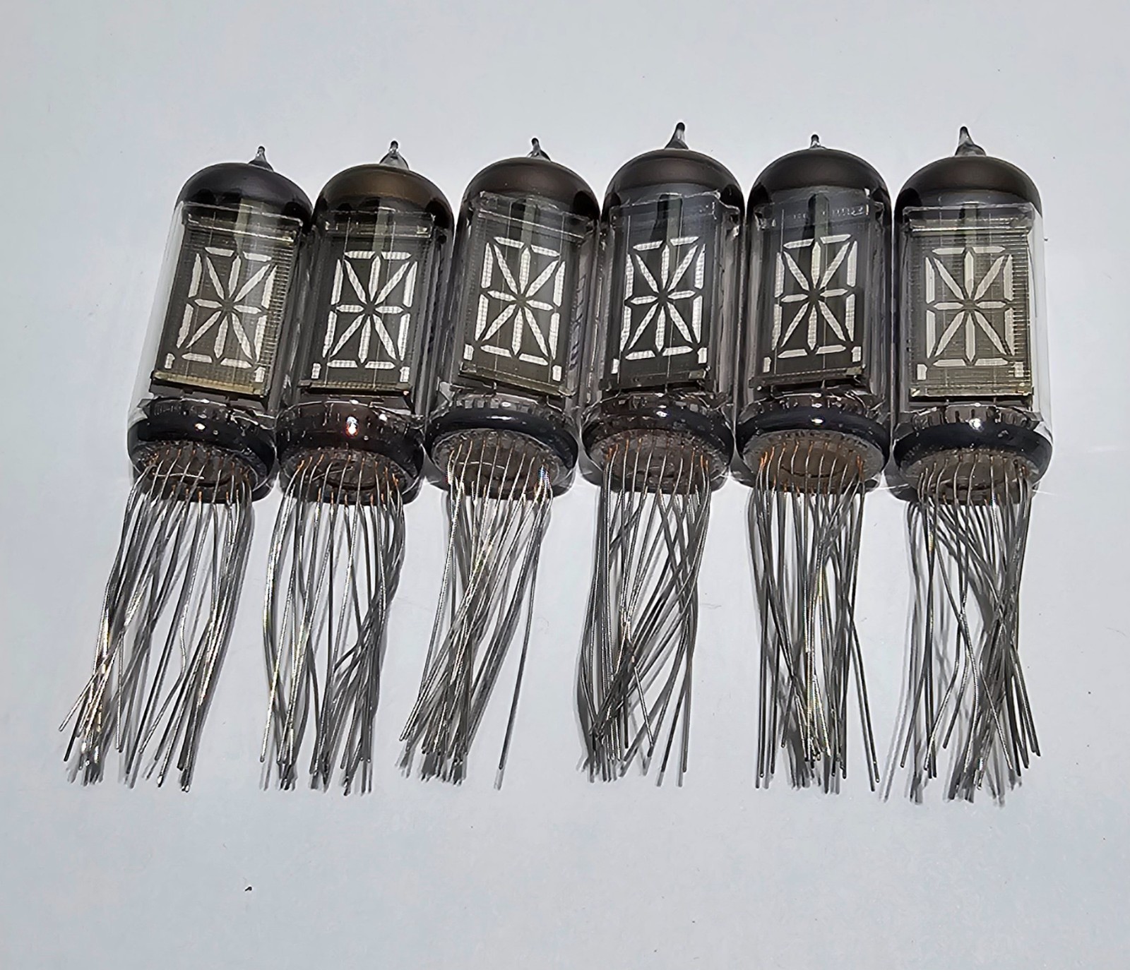 6 x IV-17 FVD nixie tubes NEW not tested IV-4 IV-11 IV-12