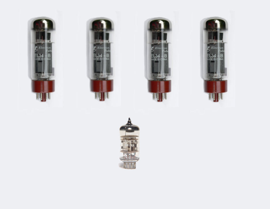 EL34 & 12AX7 / ECC83 Valve kit for JMD100 JMD102 Marshall guitar amplifier