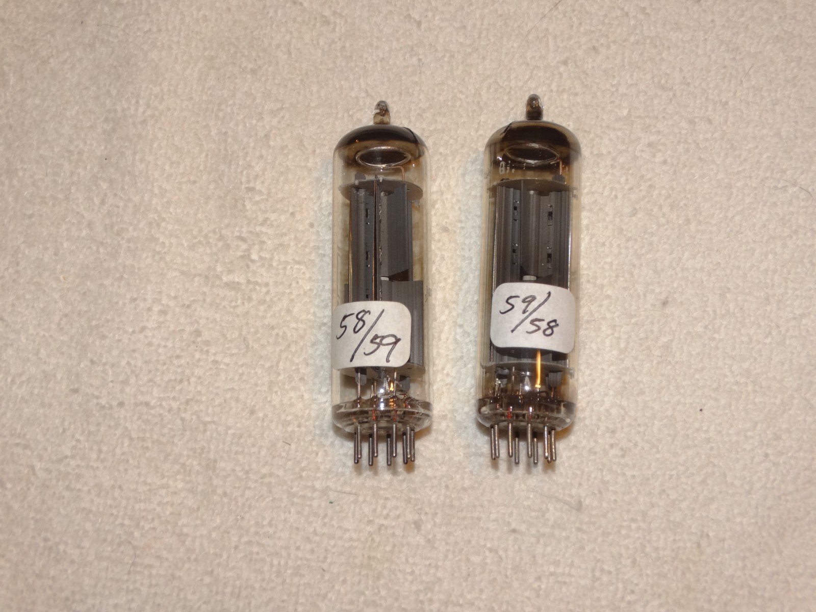 2 x 6CA4/EZ81 IEC-Mullard Tubes*O-Getter*Very Strong Testing*#10