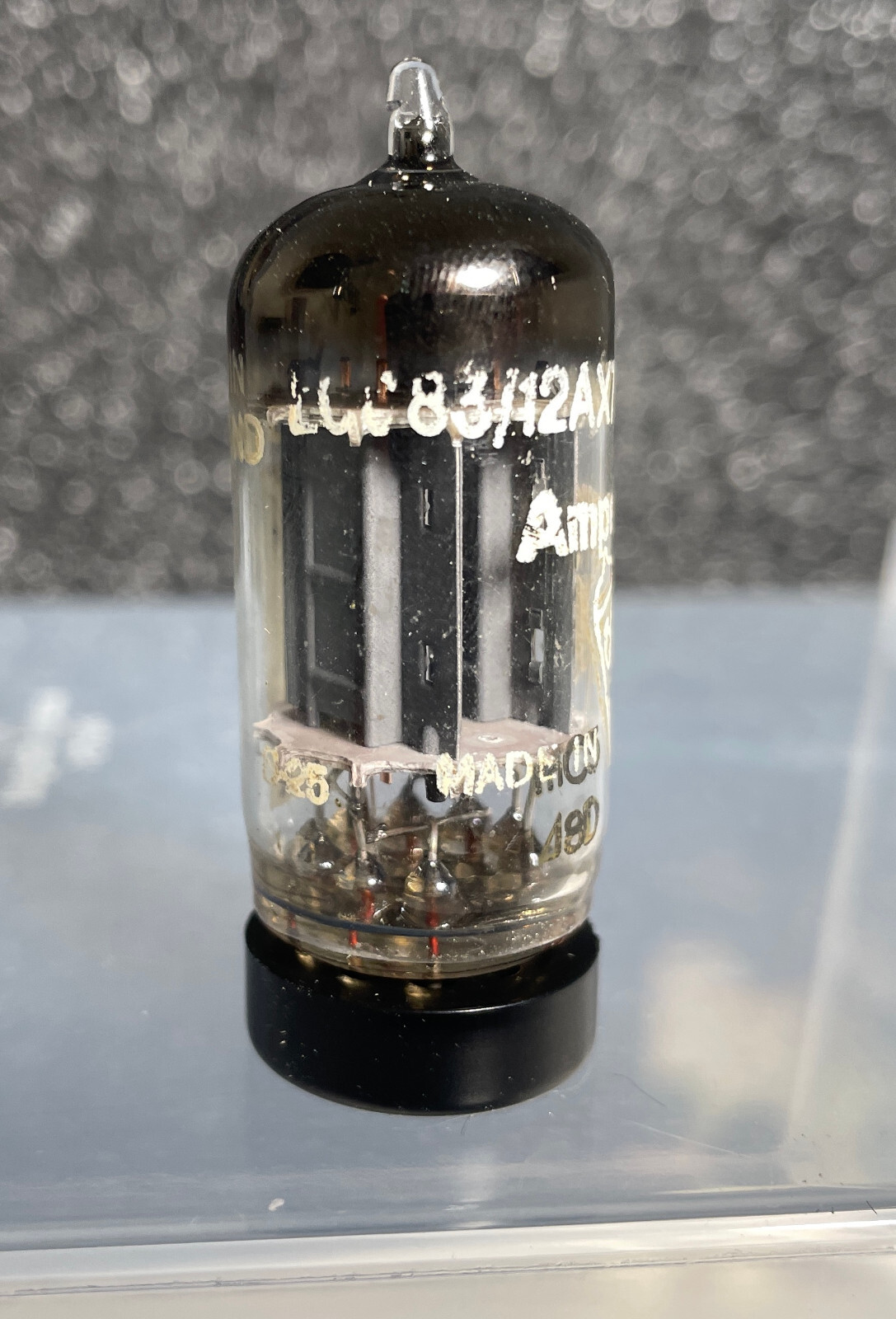 Bugle Boy / Amperex ECC83 /12AX7 MC6 DELTA 8O #310 Dual Triode Tube Vintage Rare