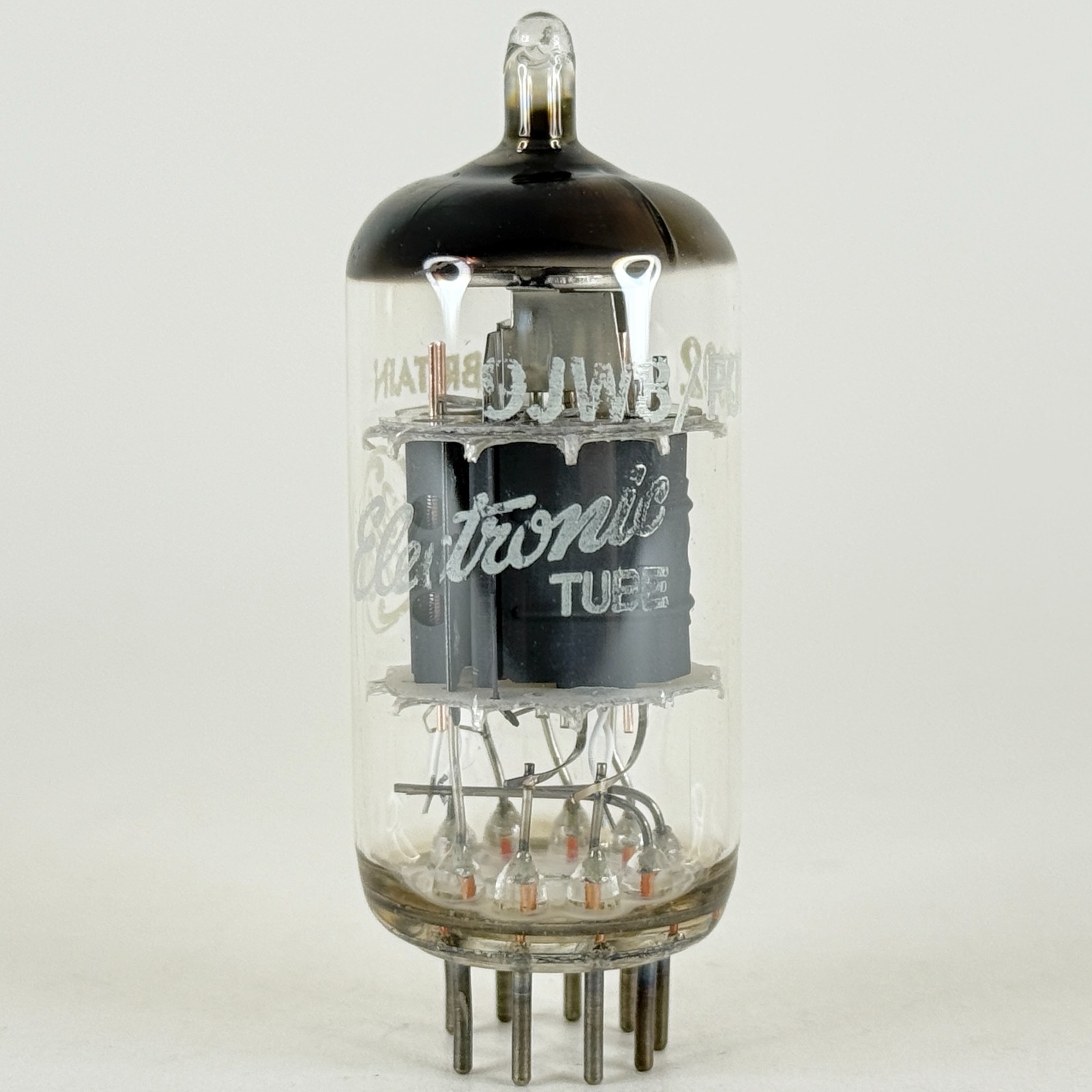 (1) Tested GE 9JW8 PCF802 Tube Great Britain Code MH General Electric 9JW9 Tube