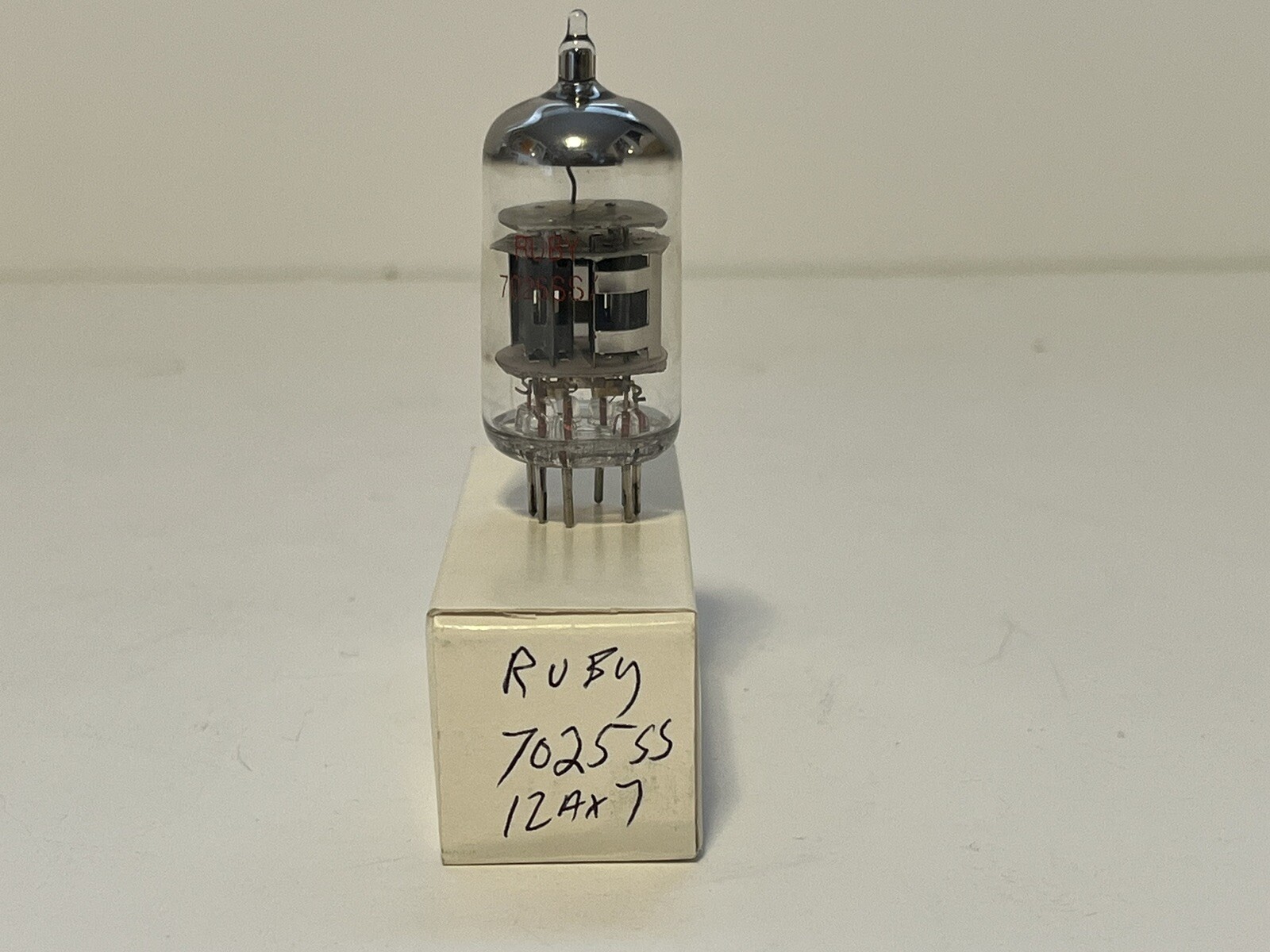 Ruby Tubes 7025SS / 12AX7 Vacuum Tube Tests Good 108 / 119
